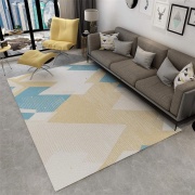 THẢM SÀN HÌNH CHỮ NHẬT HỌA TIẾT HÌNH HỌC ẤN TƯỢNG